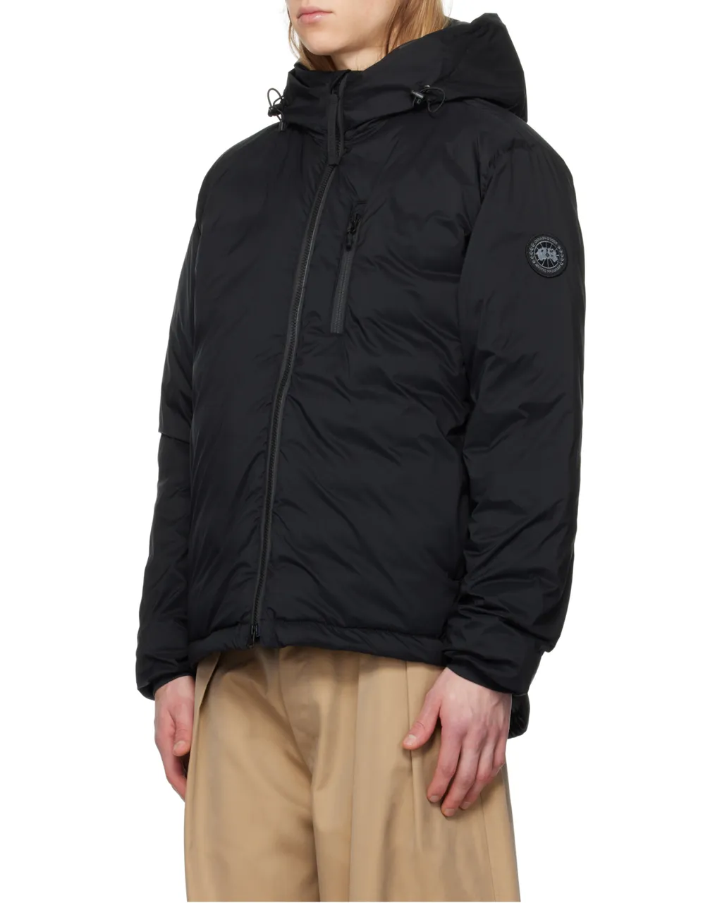 Hooded Feather-Down Padded Jacket