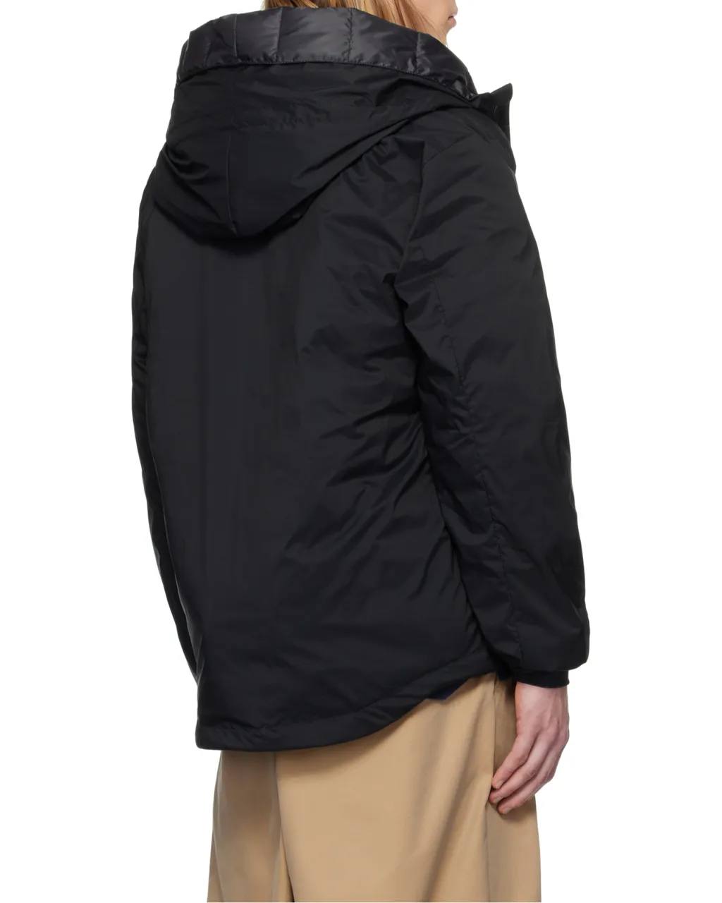Hooded Feather-Down Padded Jacket
