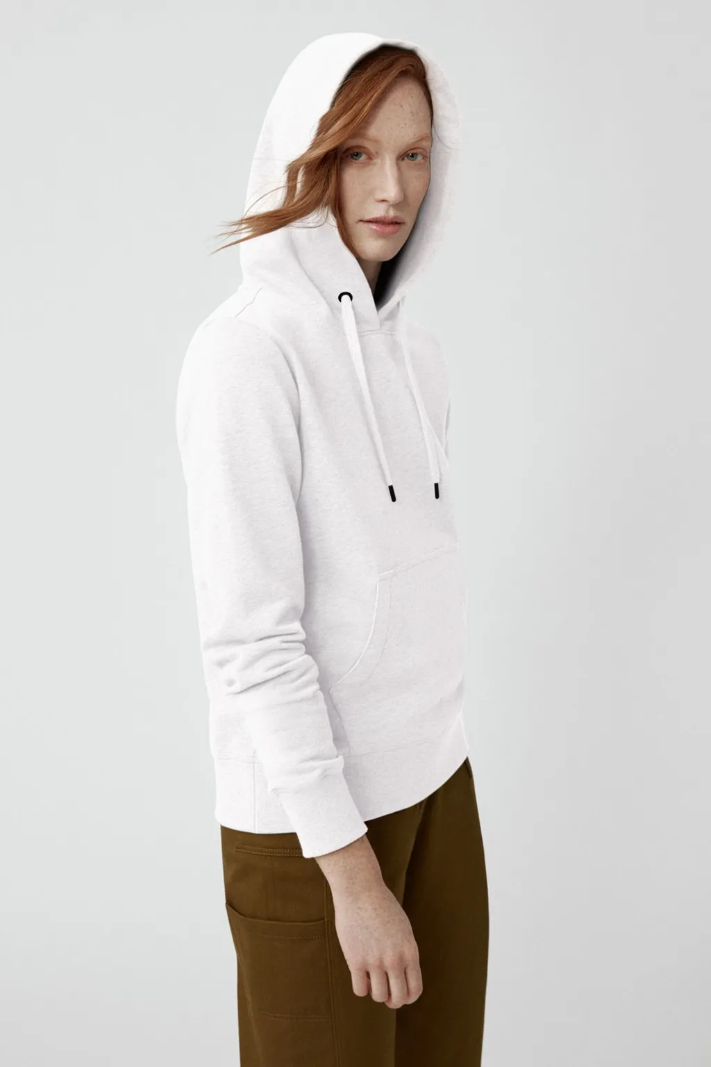 Logo-Patch Cotton Hoodie