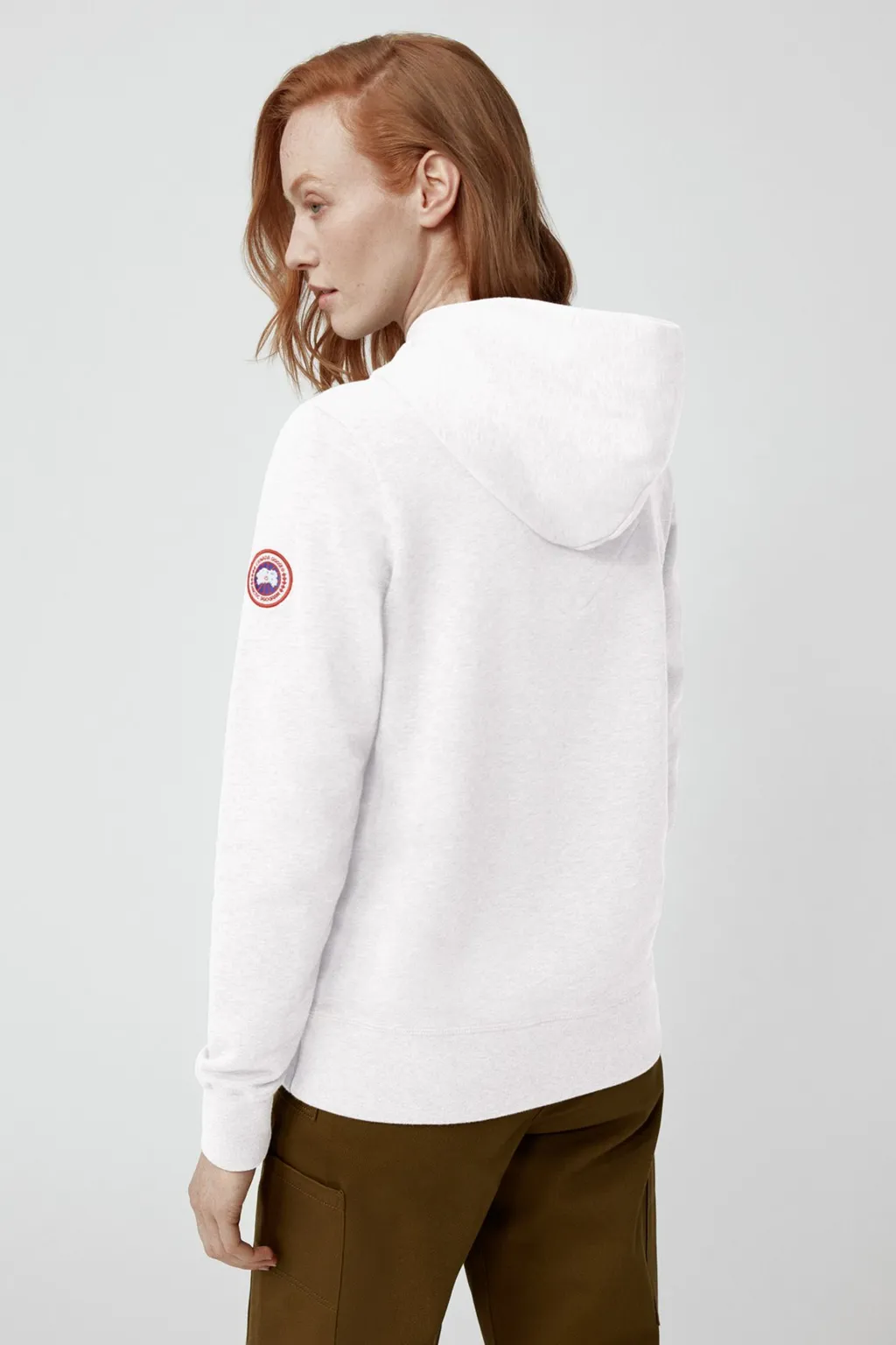 Logo-Patch Cotton Hoodie