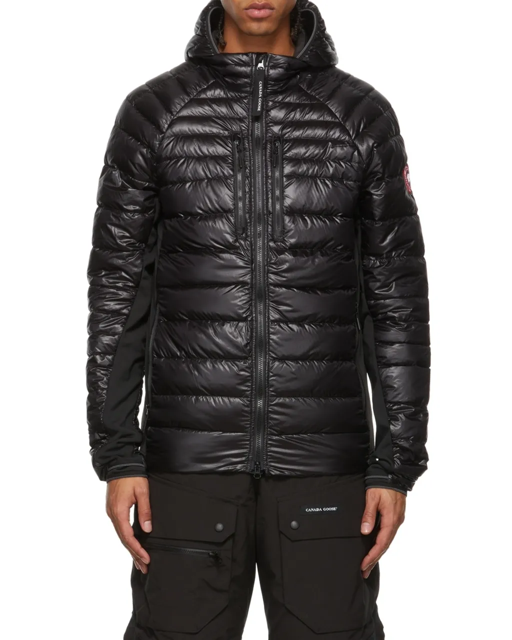 Hybridge Lite Hooded Down Jacket
