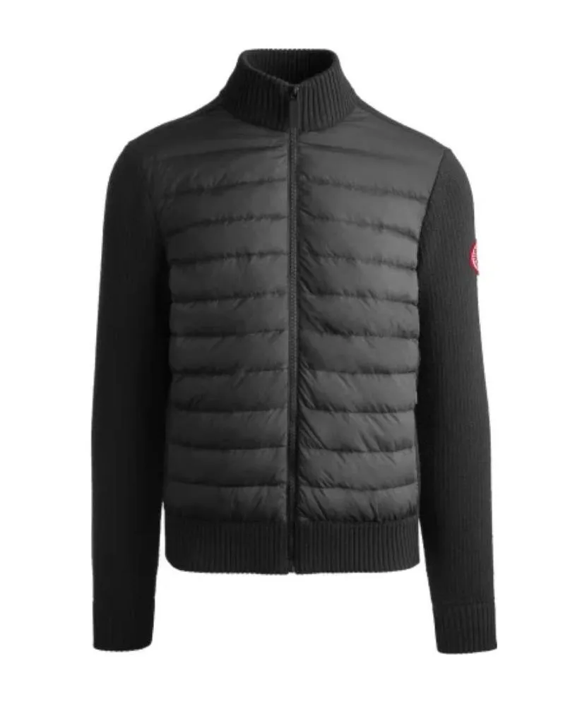 Hybridge Padded Panel Knit Jacket