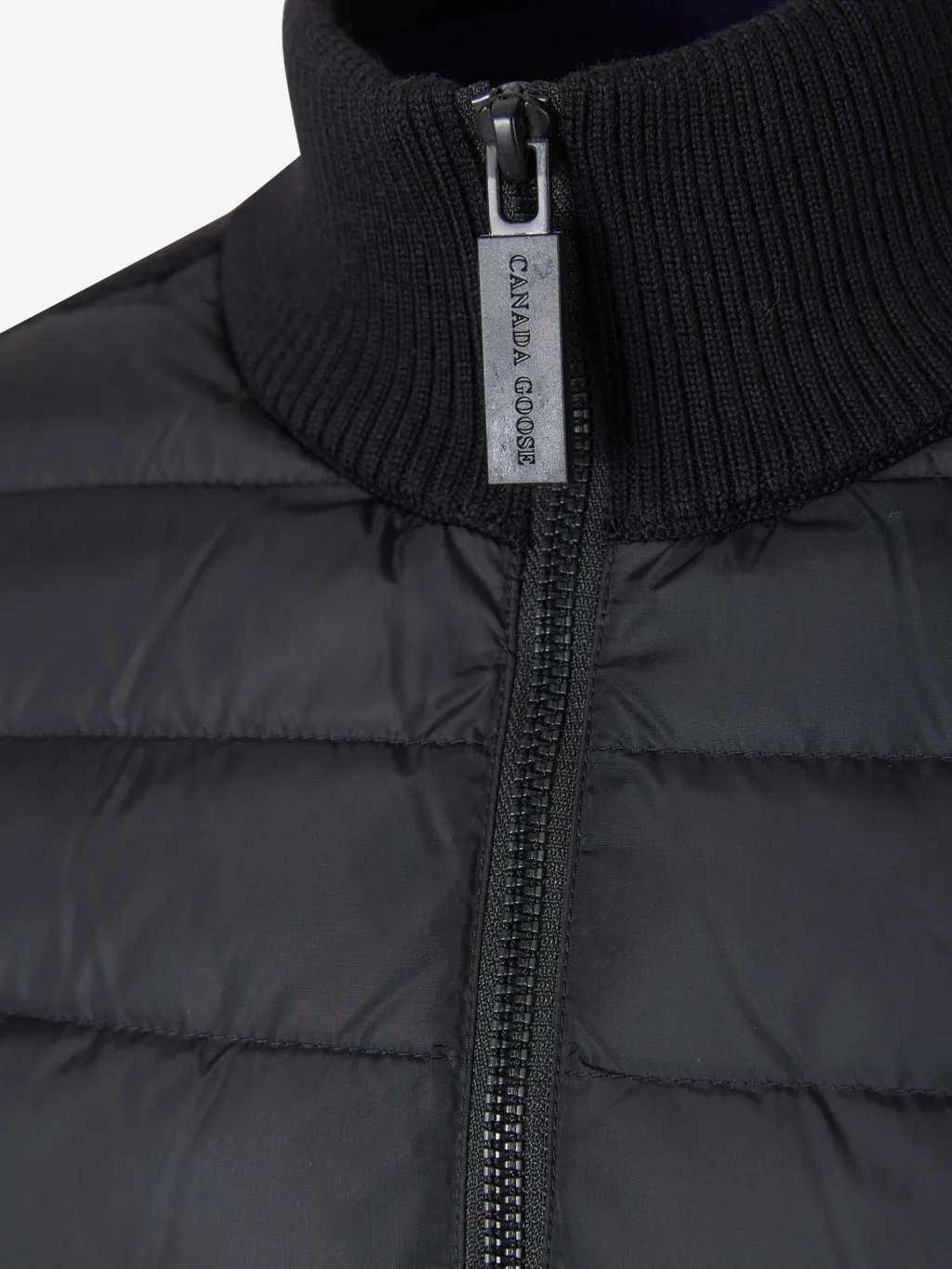 Hybridge Padded Panel Knit Jacket