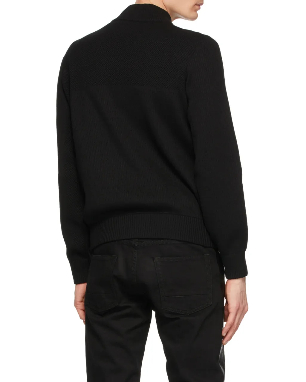 Hybridge Padded Panel Knit Jacket