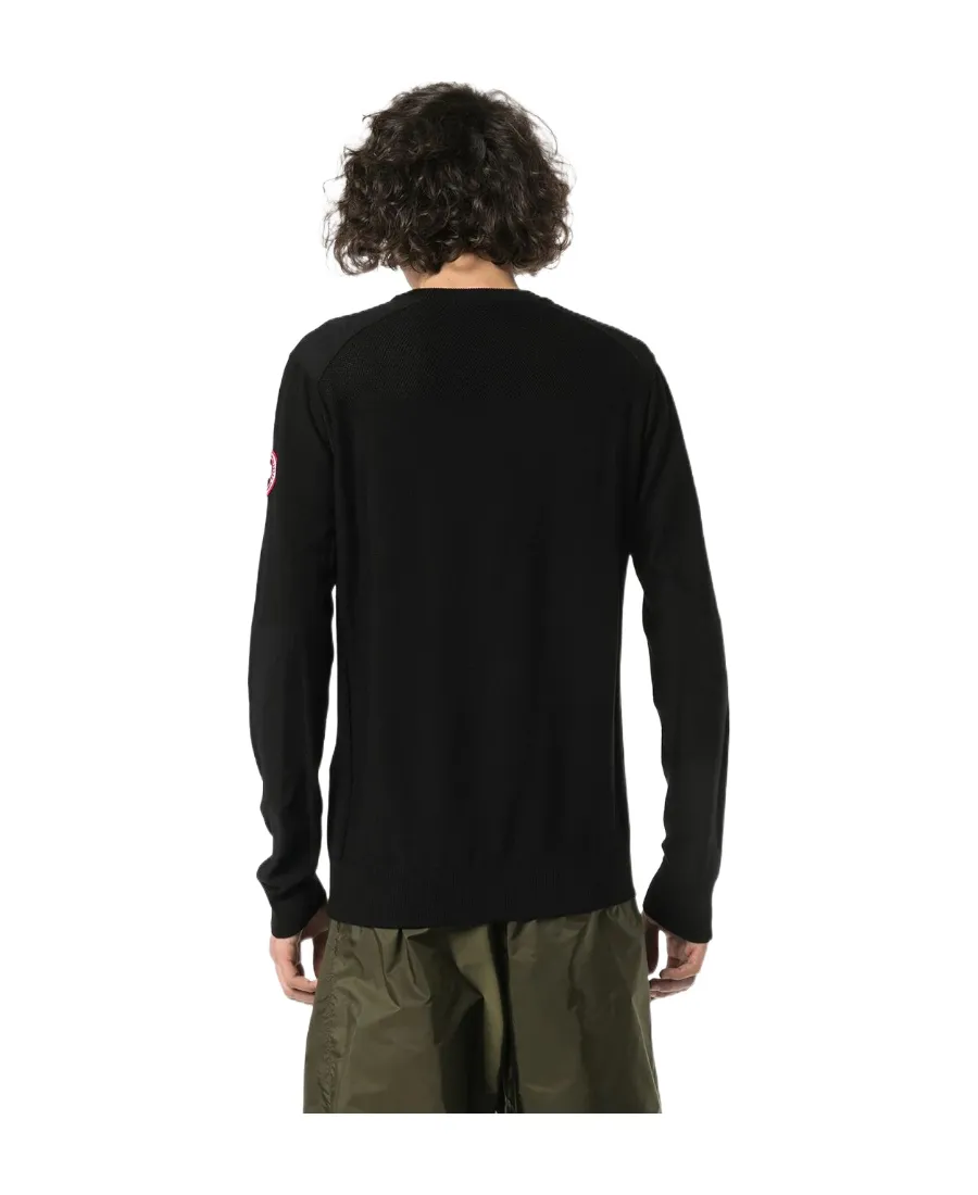 Logo-Patch Crew-Neck Sweatshirt