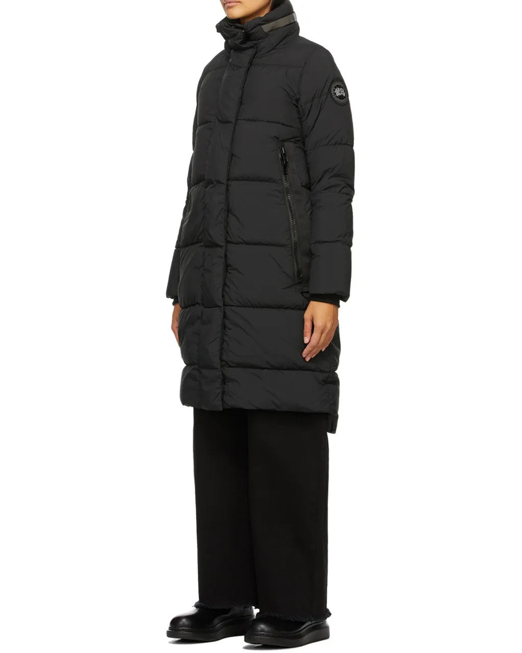 Zip-Fastening Padded Jacket