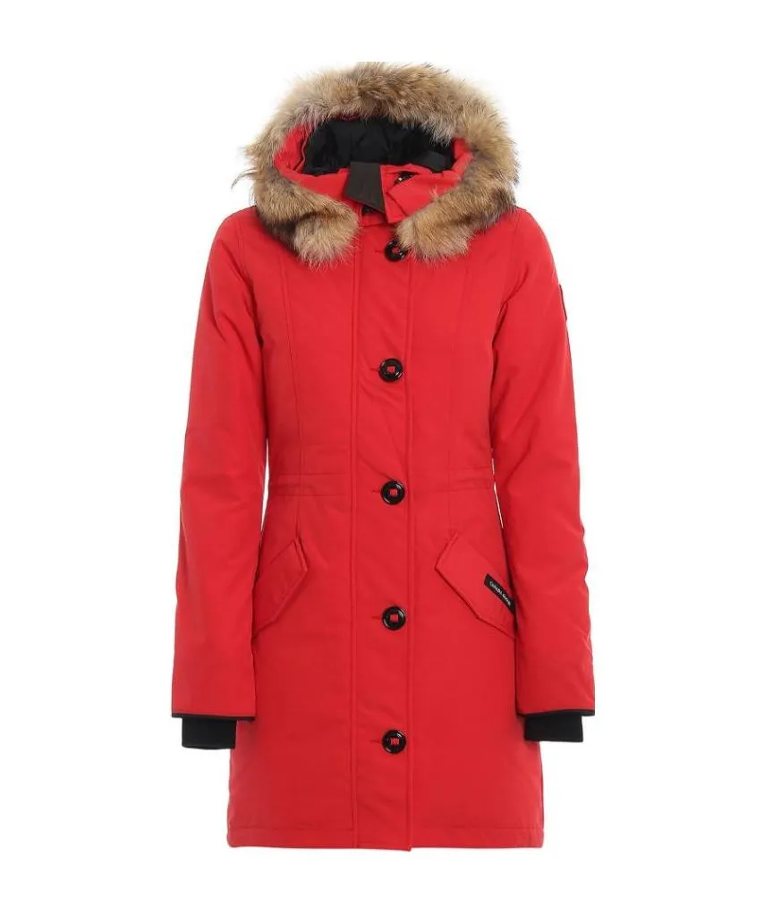 Logo Hooded Down Jacket