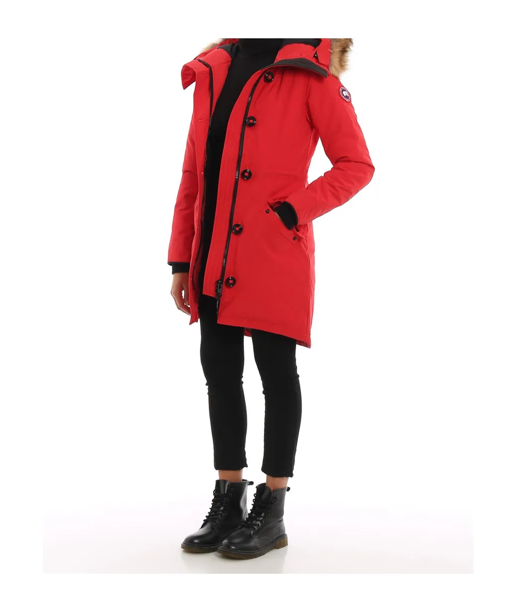 Logo Hooded Down Jacket
