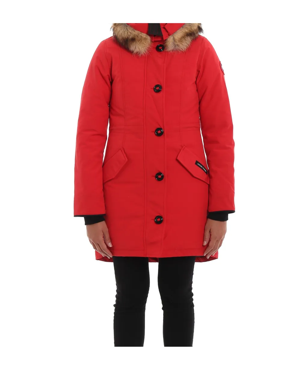 Logo Hooded Down Jacket
