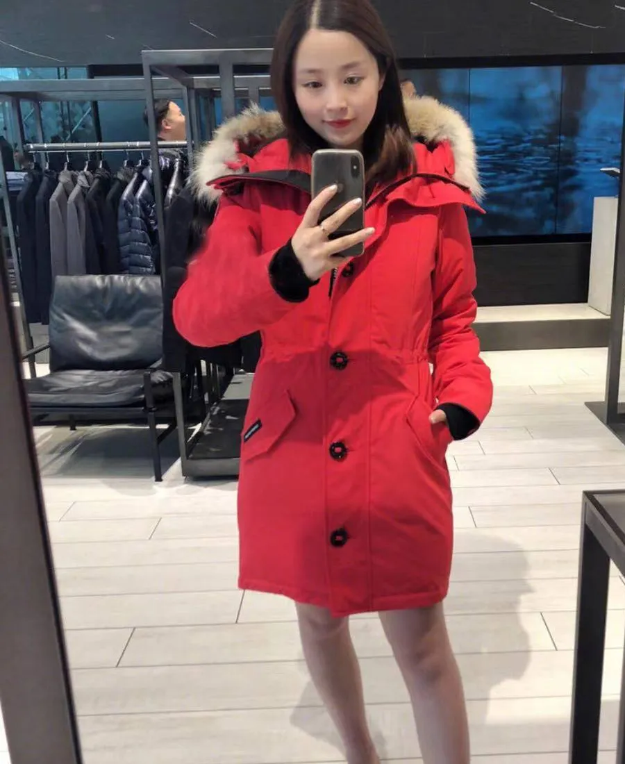 Logo Hooded Down Jacket