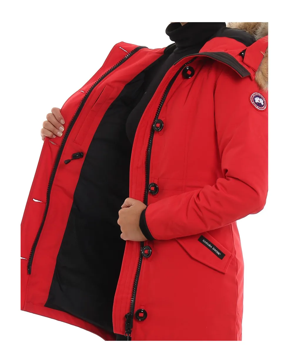Logo Hooded Down Jacket
