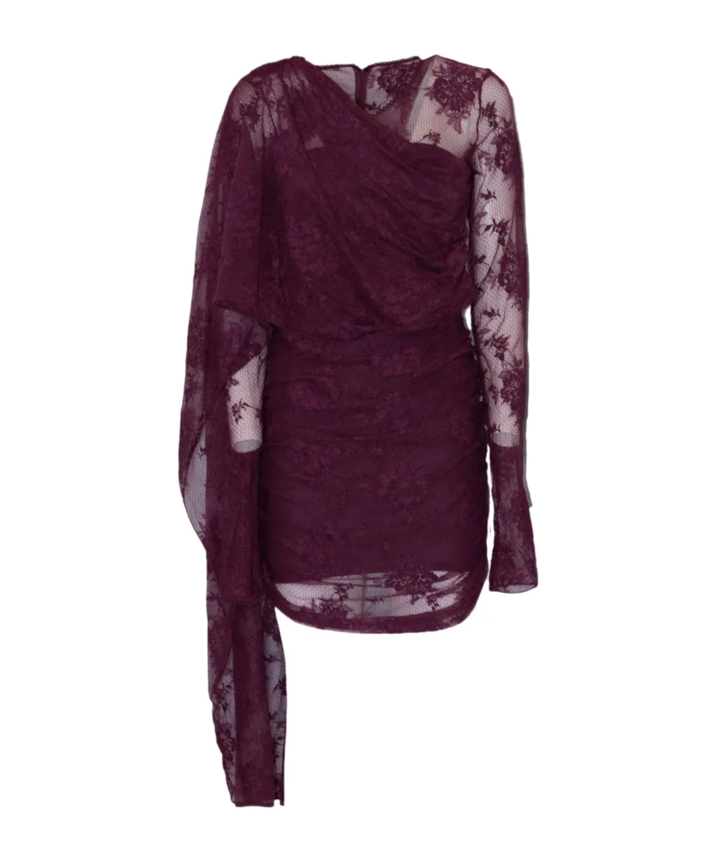 Lace Cape Dress