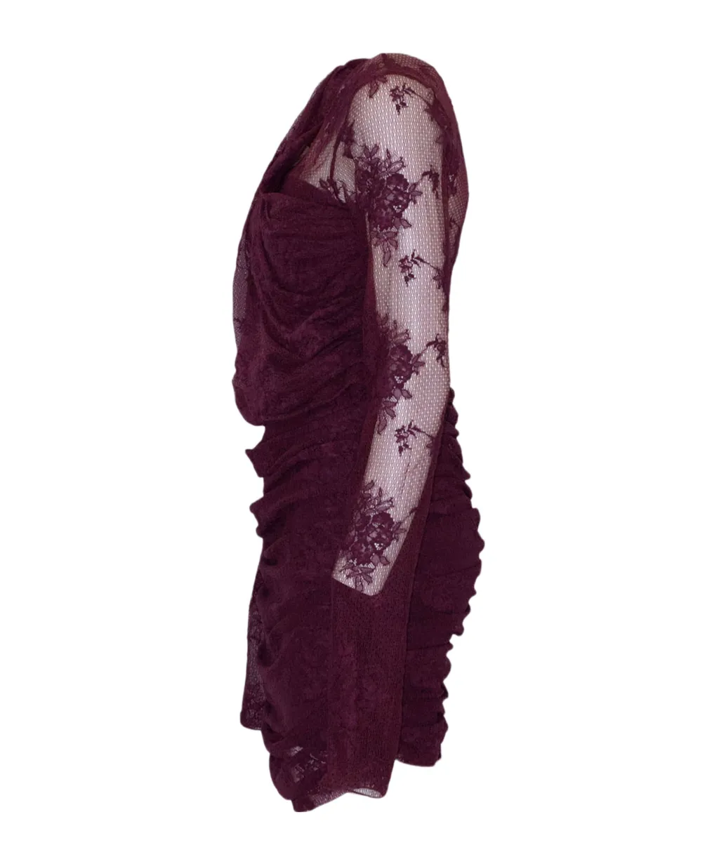 Lace Cape Dress