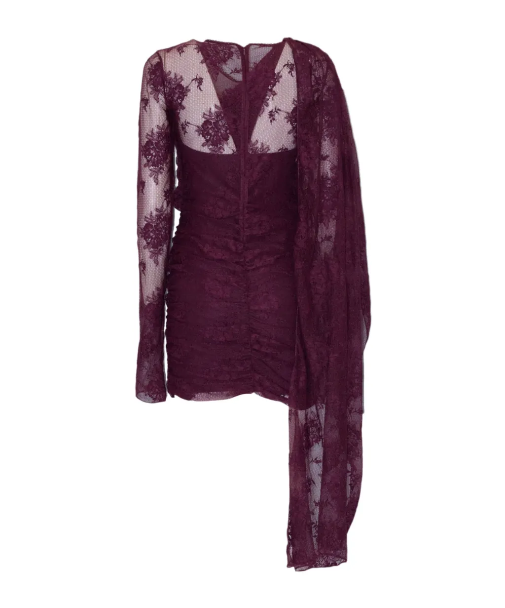 Lace Cape Dress
