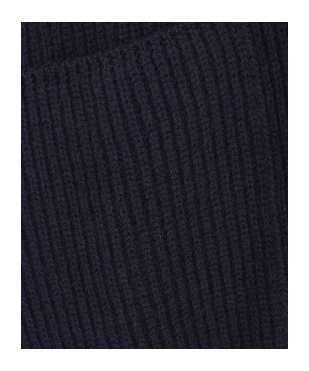 Oversized Ribbed Wool Cardigan