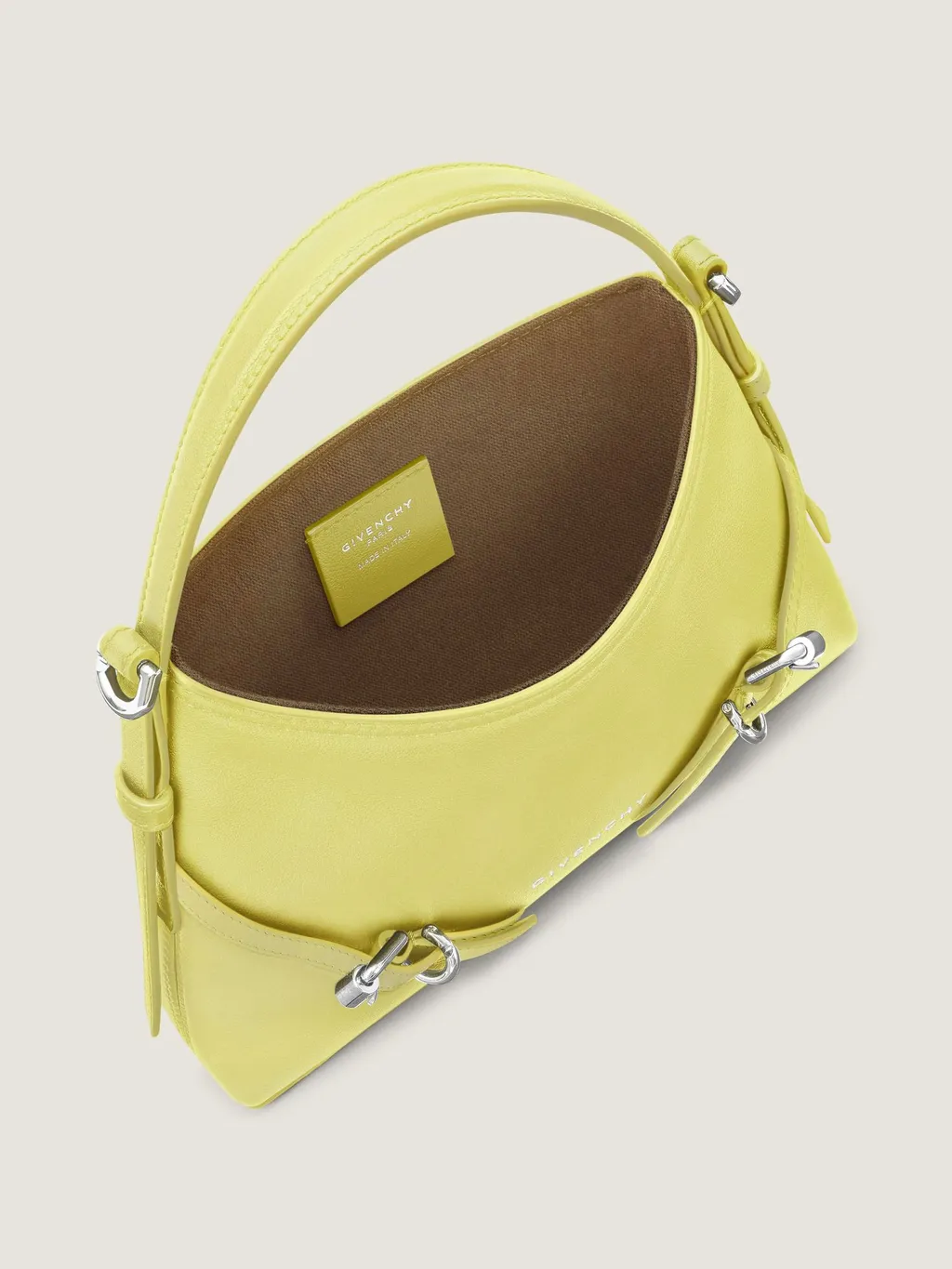 Nano Voyou Bag In Shiny Leather