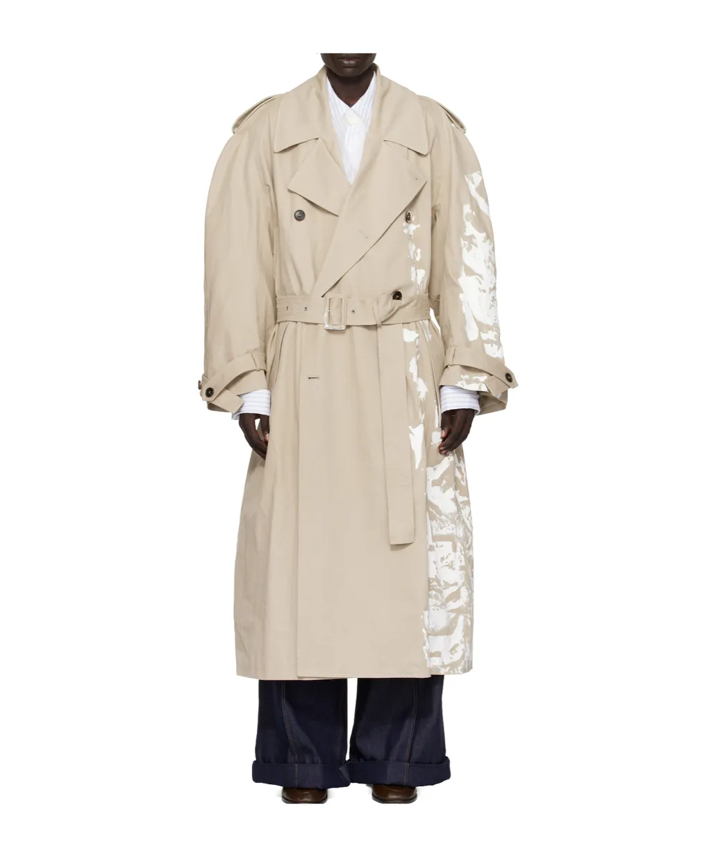 Painted Trench Coat