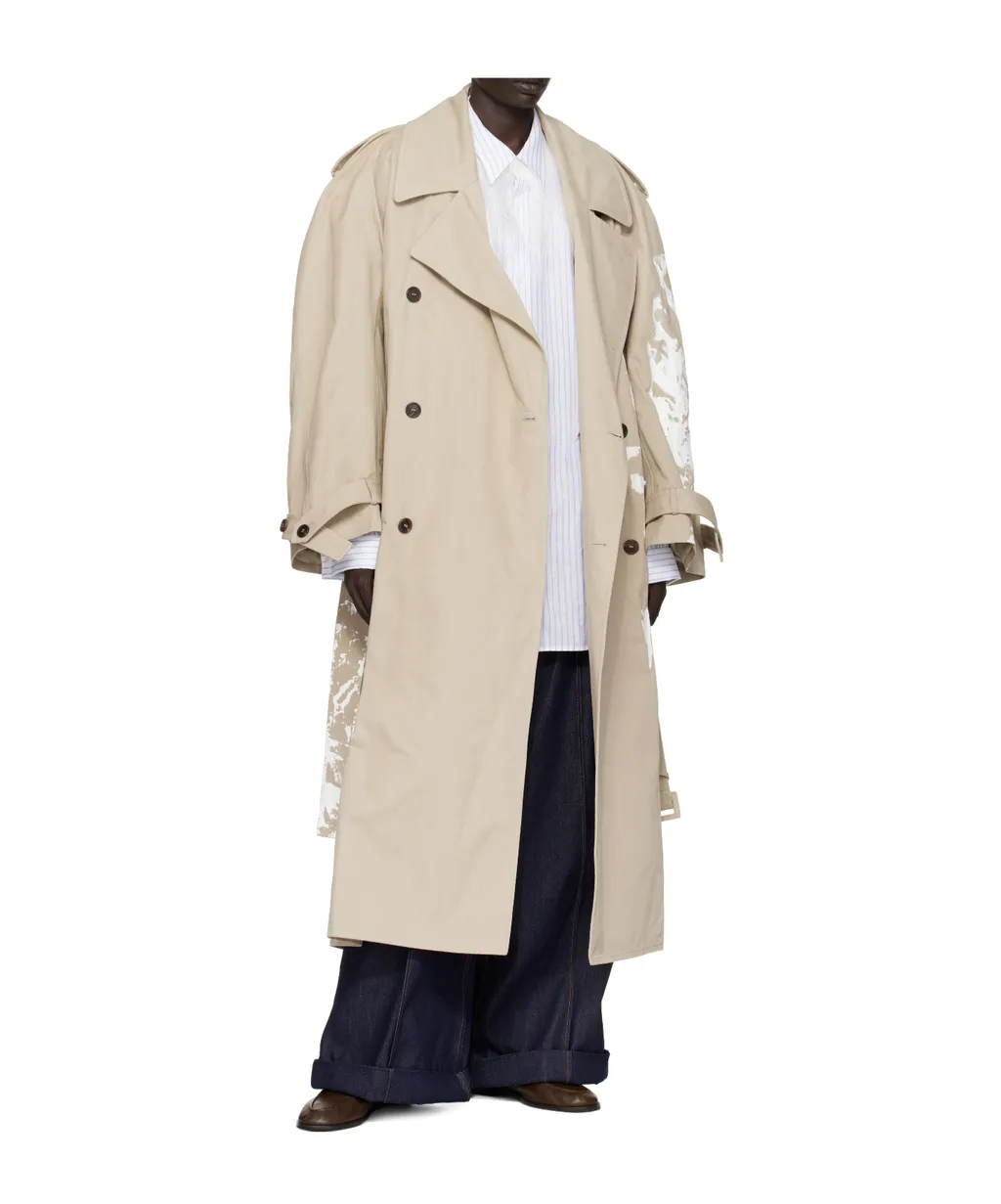 Painted Trench Coat