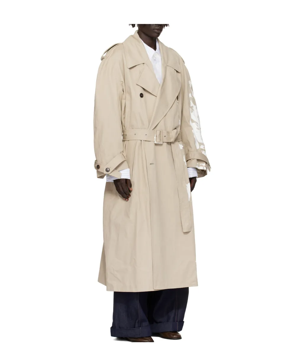 Painted Trench Coat