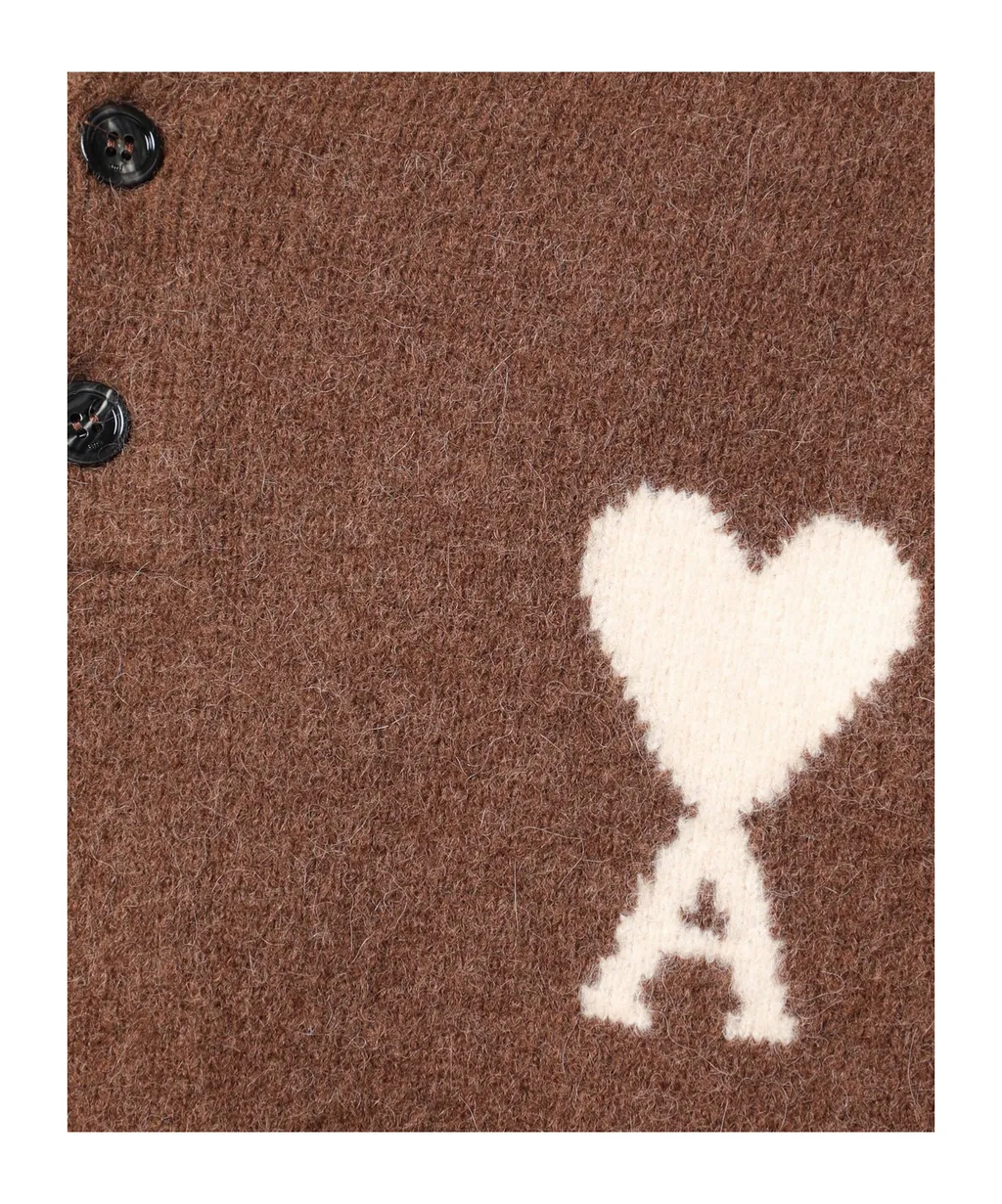 Logo Intarsia Polo Neck Knitted Jumper