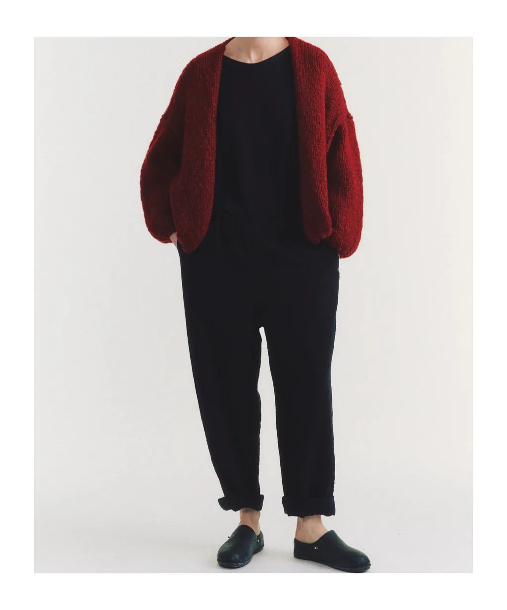 Wool-Blend Cardigan