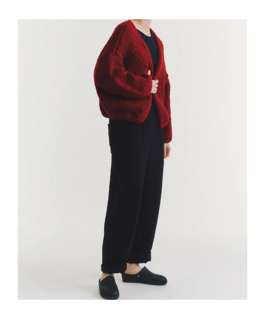 Wool-Blend Cardigan