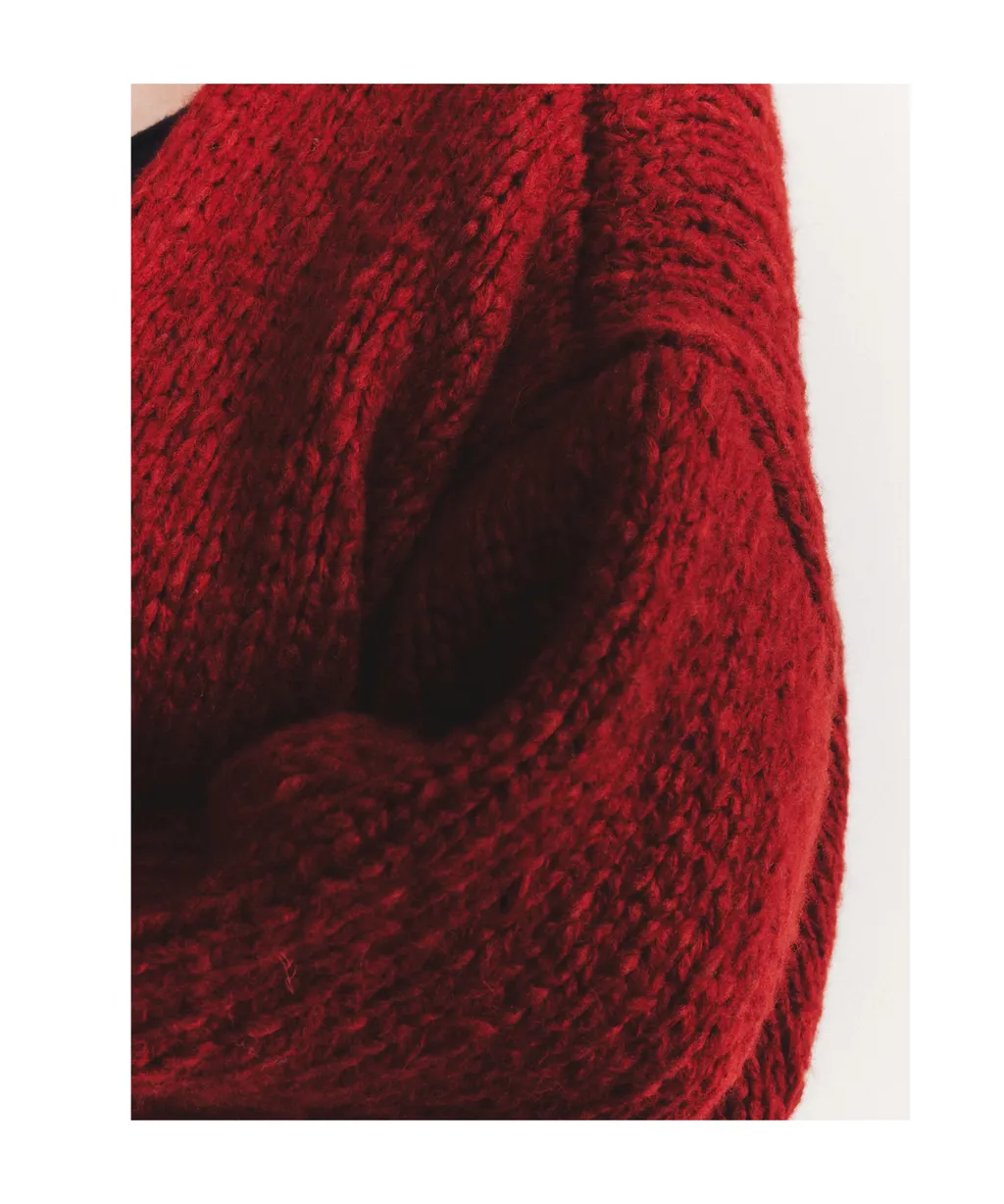 Wool-Blend Cardigan