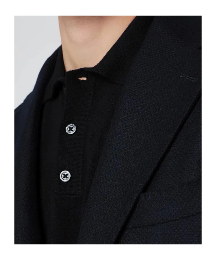 Long-Sleeved Suit Jacket