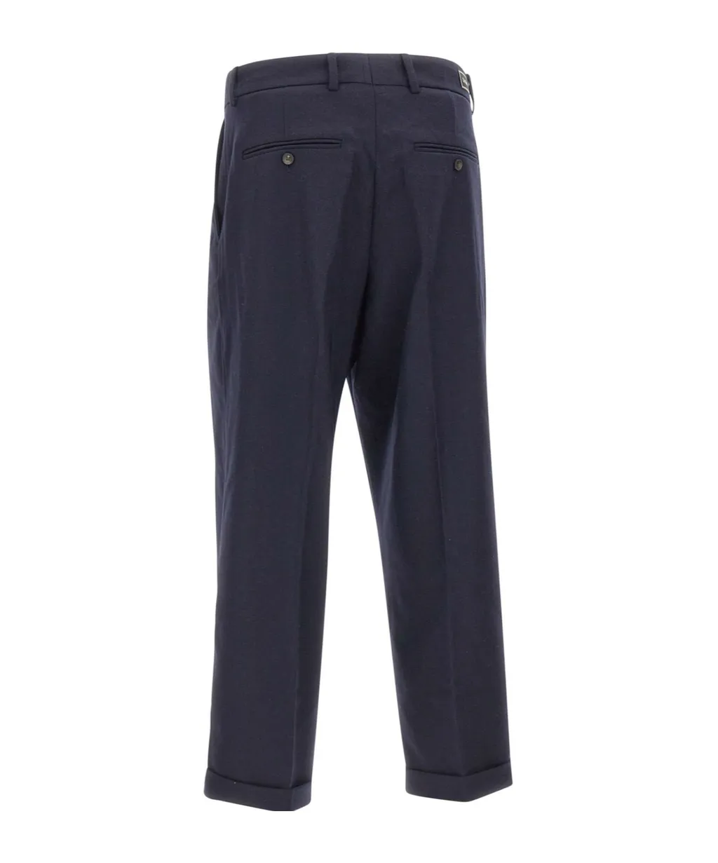 Straight-Leg Trousers
