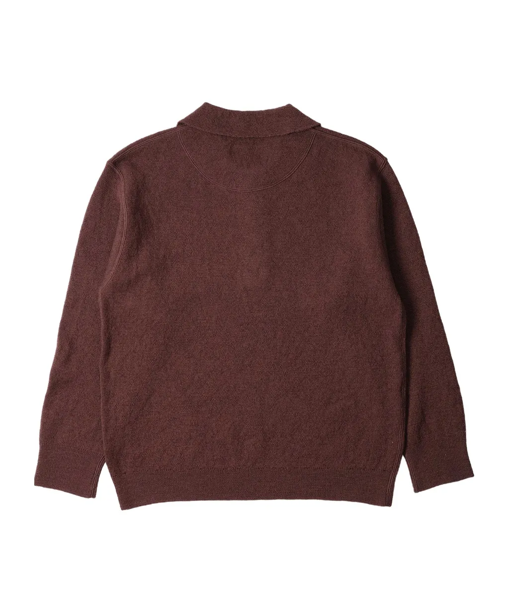 Oversized Knitted Polo