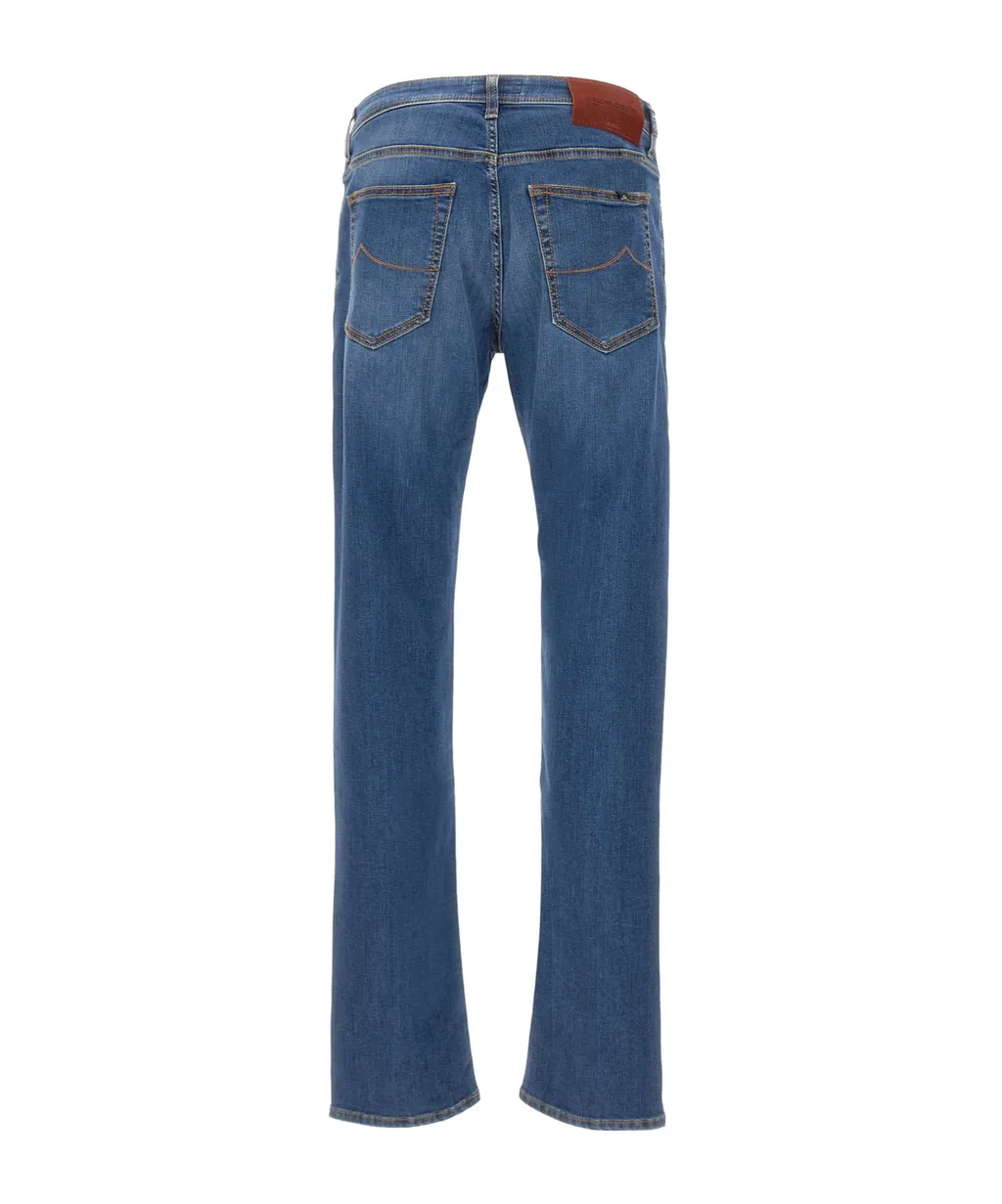 Slim Fit Five-Pocket Jeans