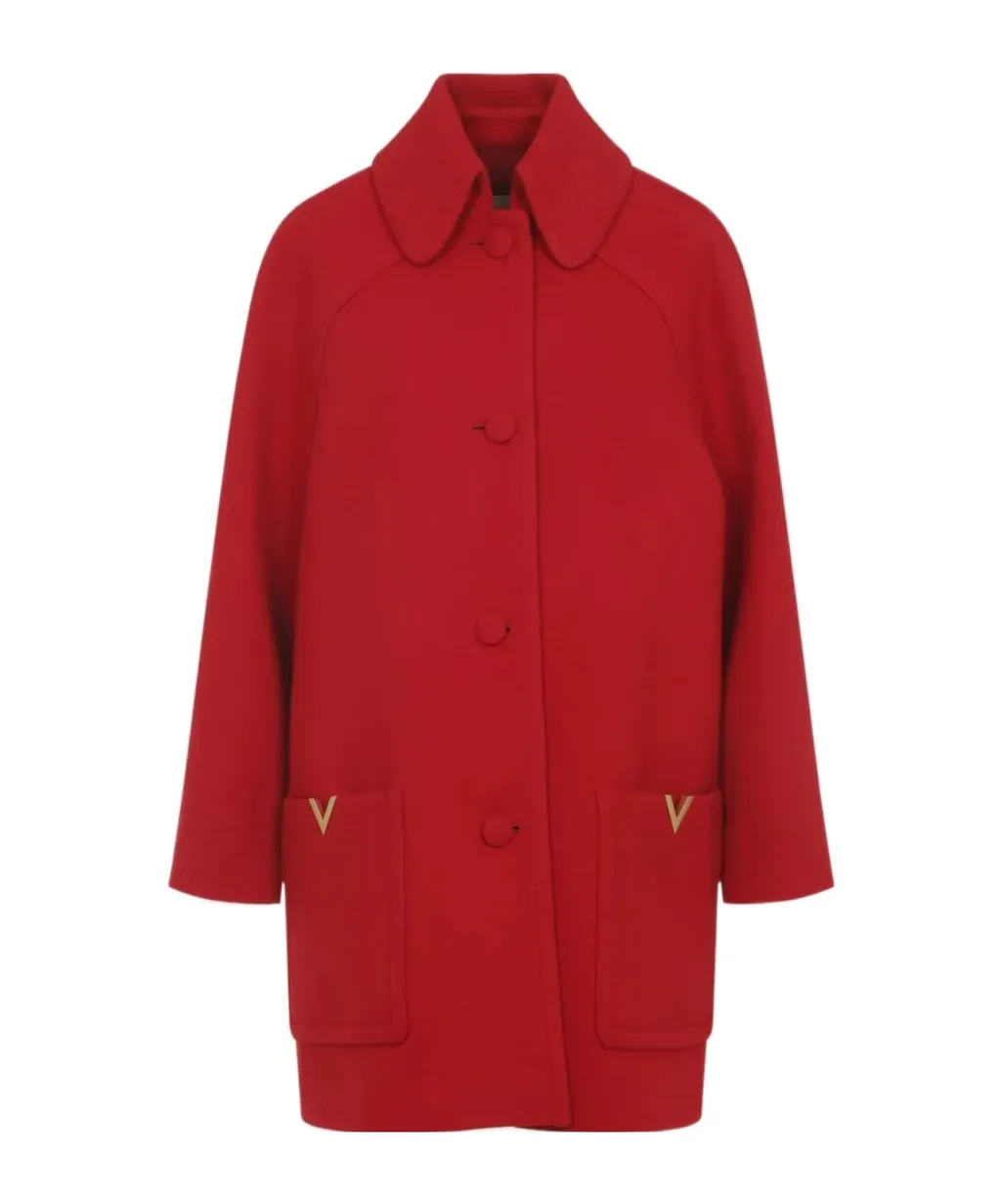 Lapel Long-Sleeved Coat