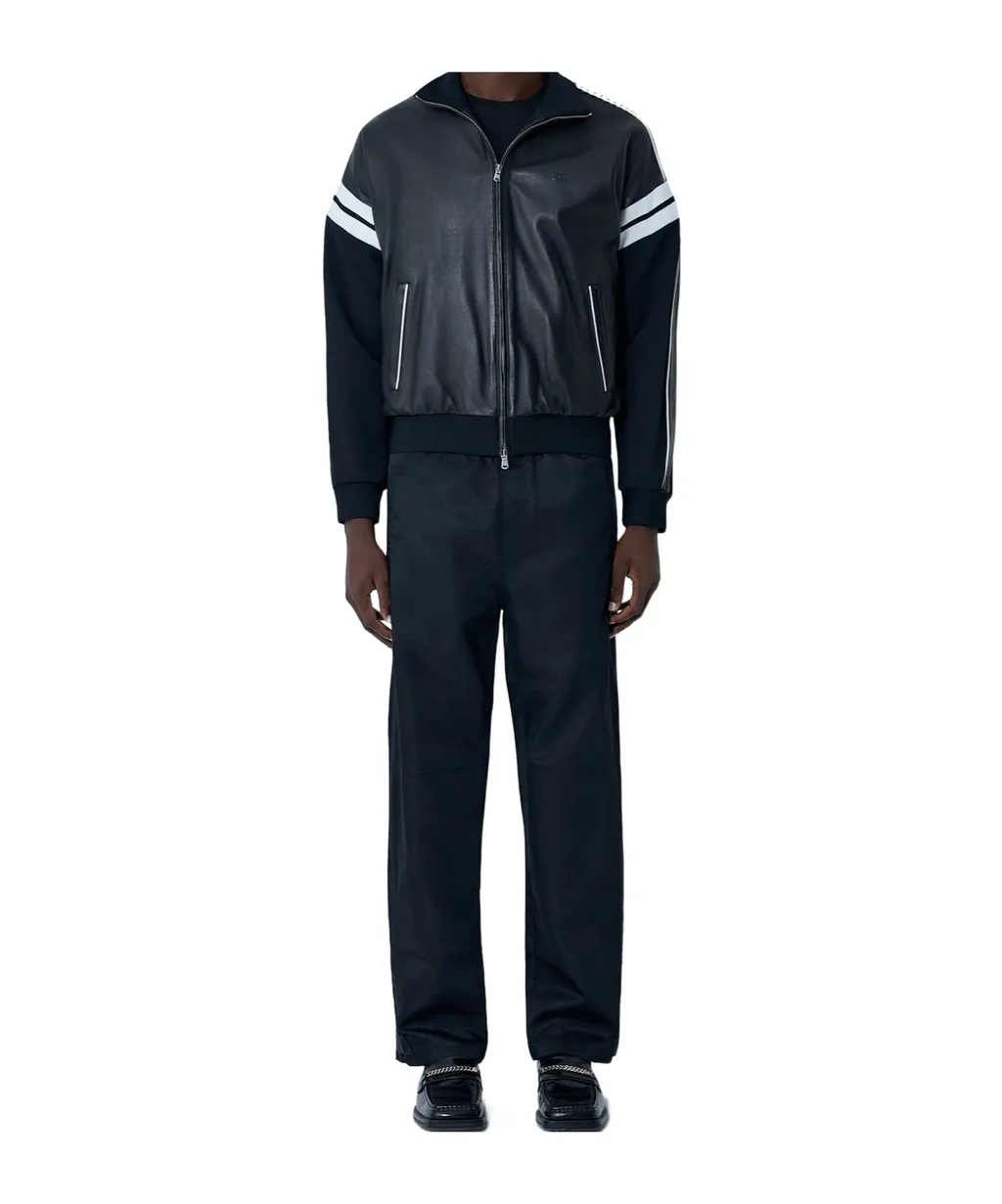 Satin Track Pants