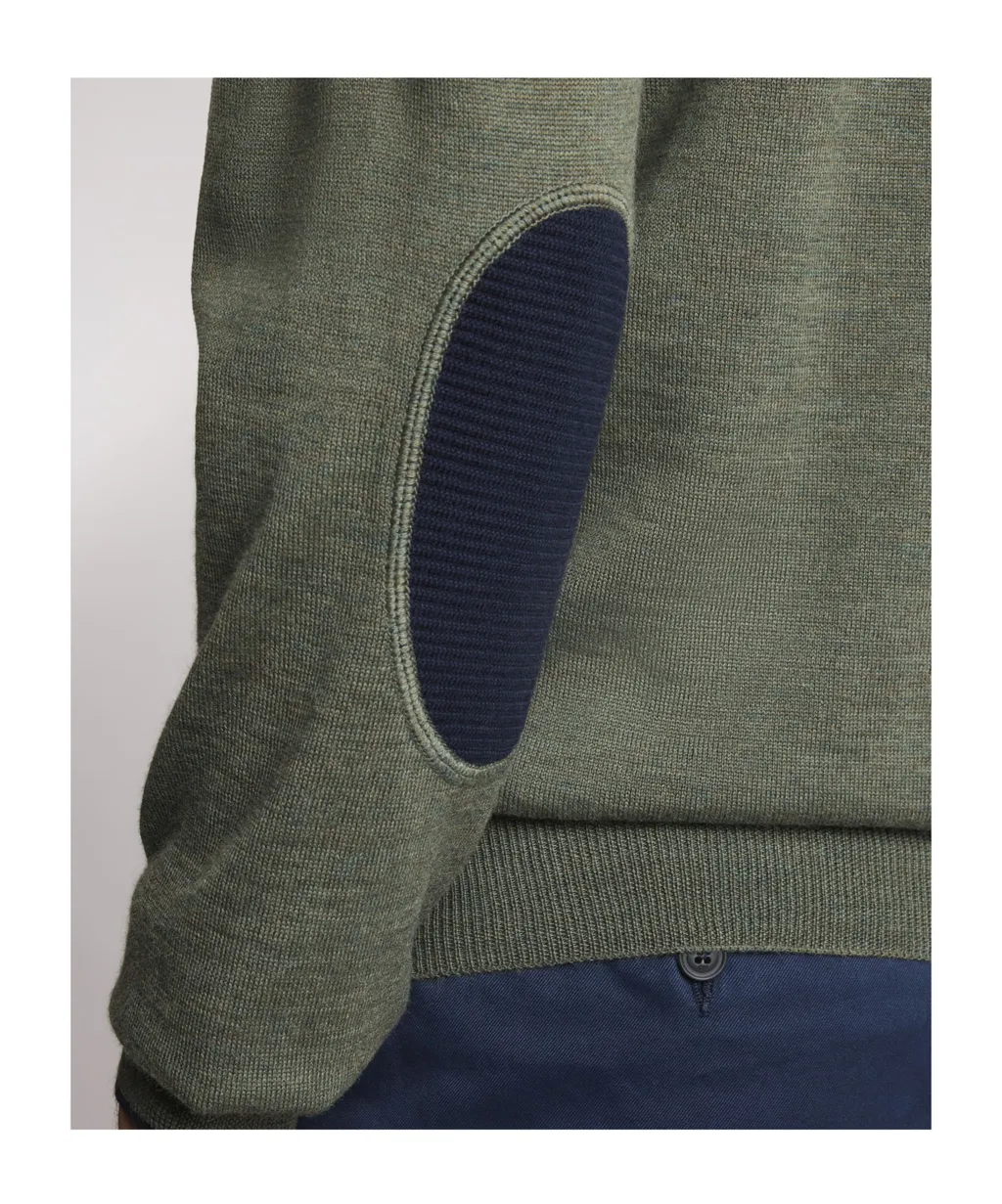 Elbow-Patch Sweater
