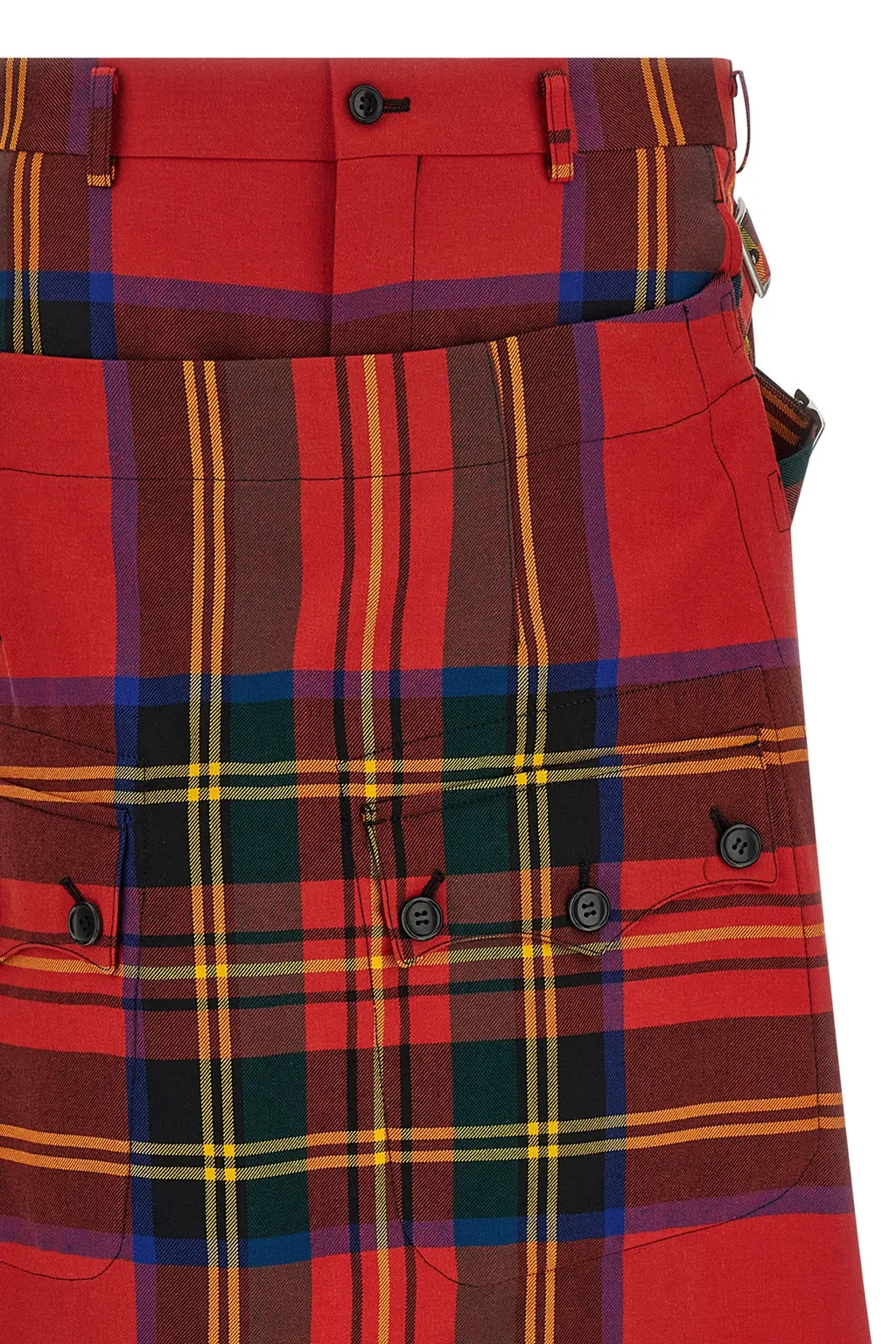 Tartan Skirt Pants