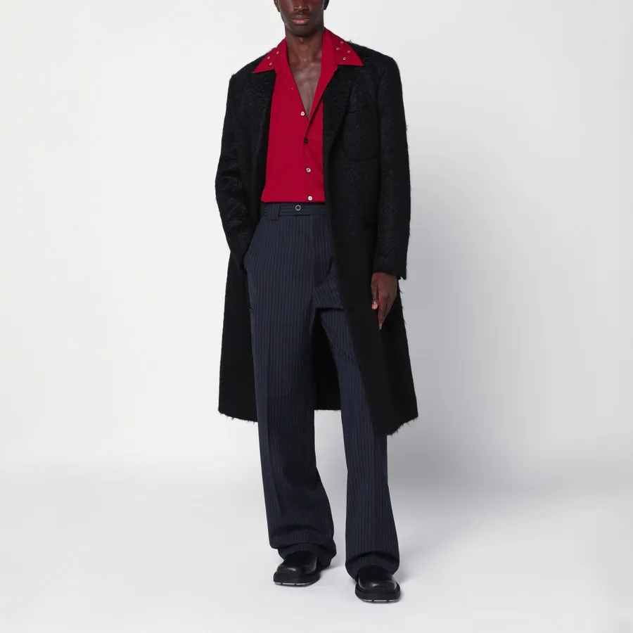 Striped Wool Trousers