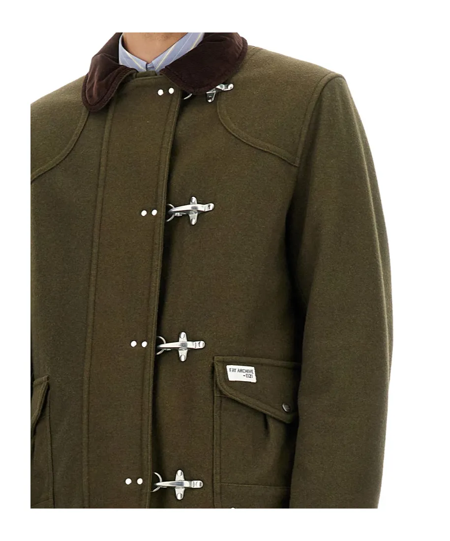 Hook-Fastening Patch-Pocket Parka
