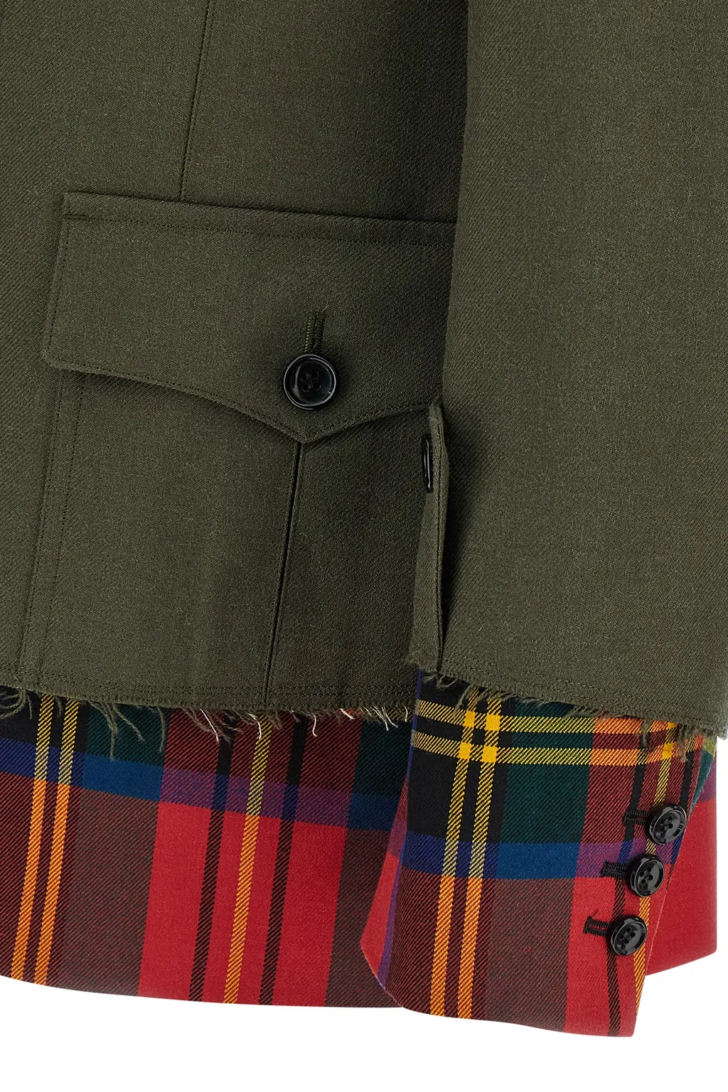 Homme Plus Double Layered Jacket