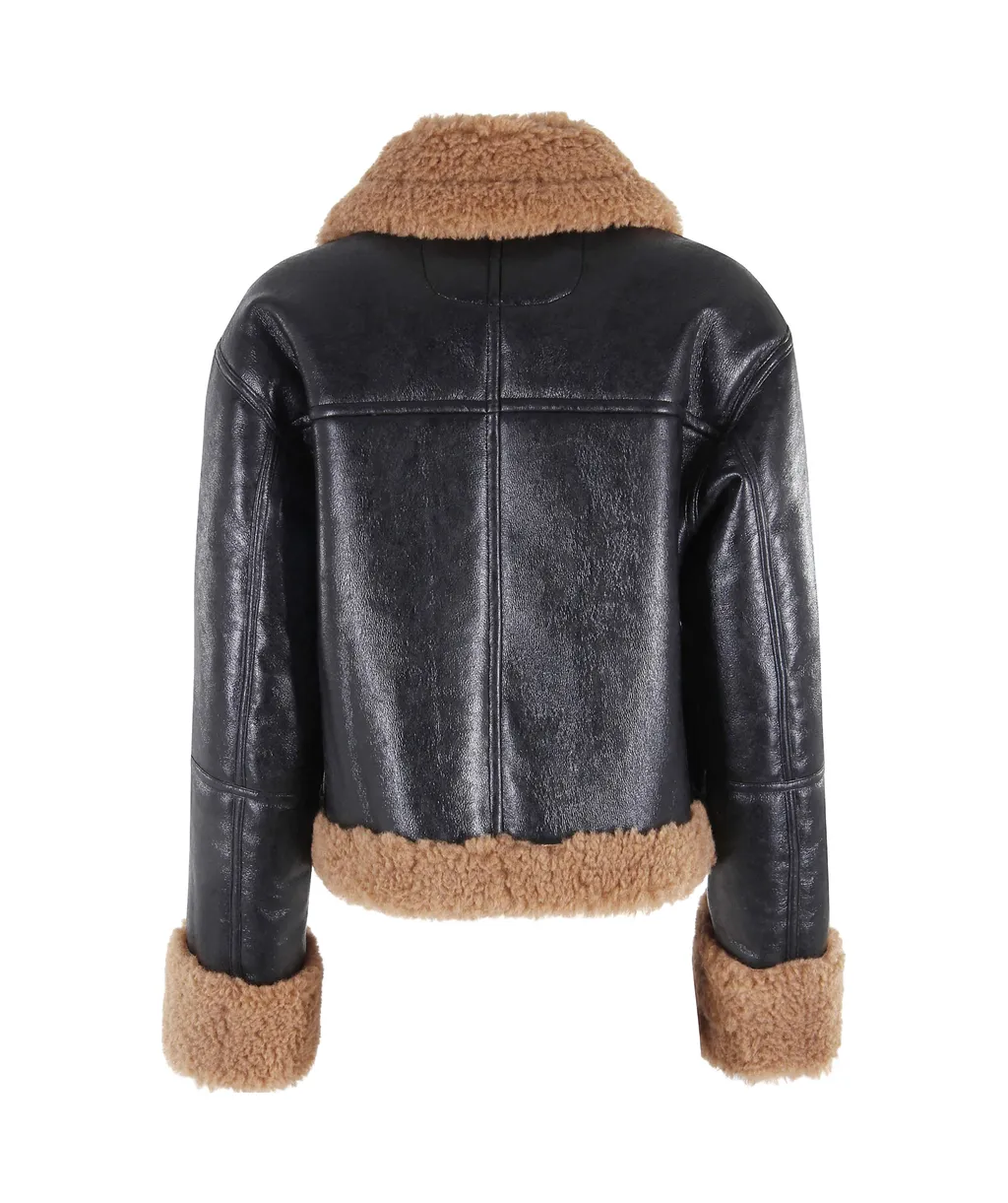 Zippered Long-Sleeved Casual Jacket