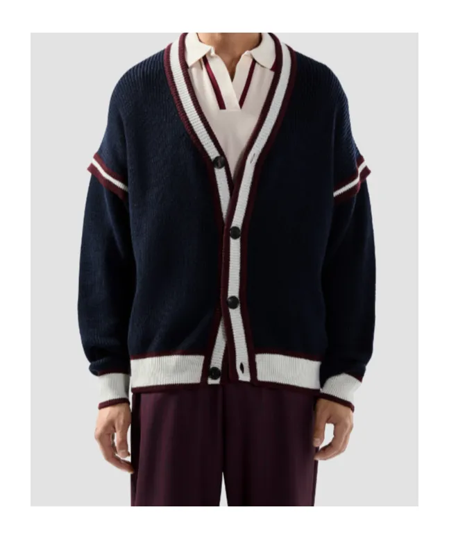 Logo Lounge College Cardigan