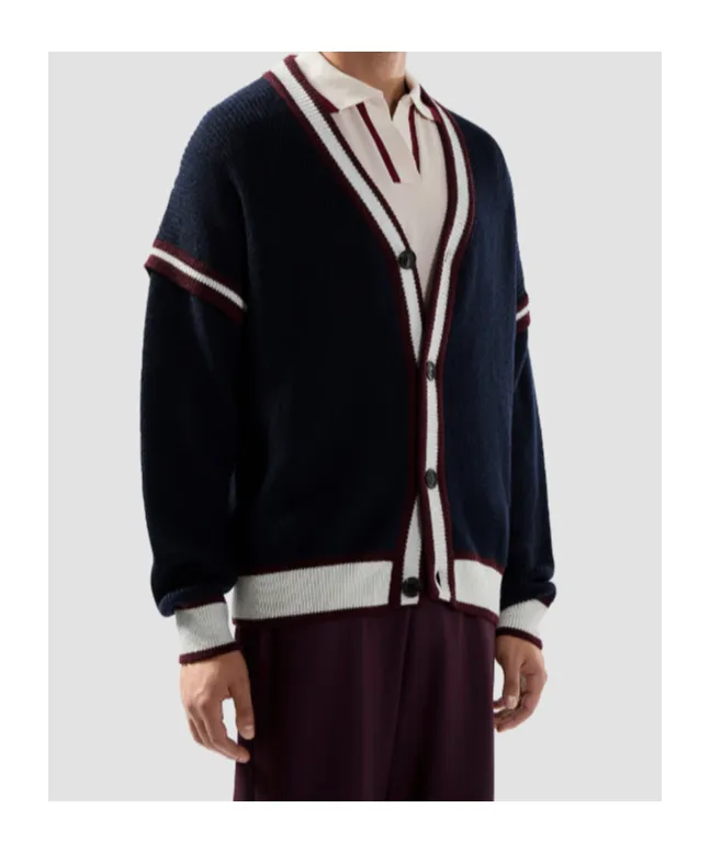 Logo Lounge College Cardigan