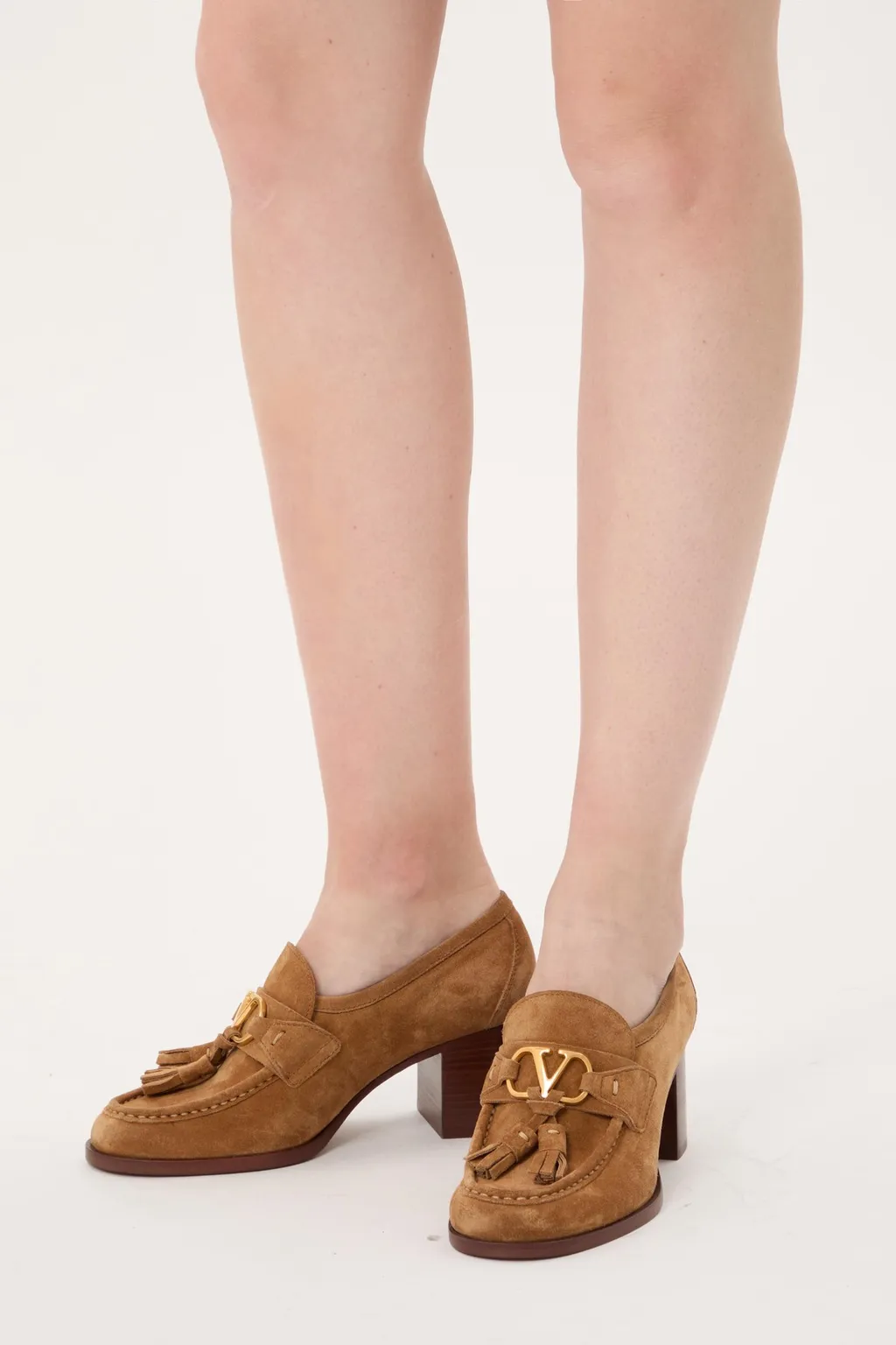 Round-Toe High Heels