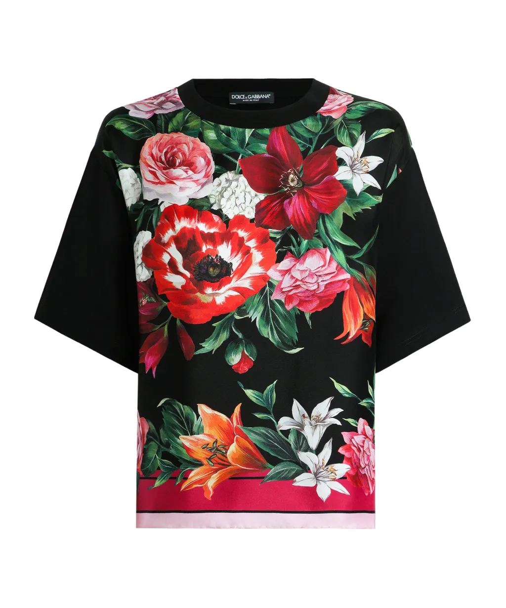 Cotton-Silk T-Shirt