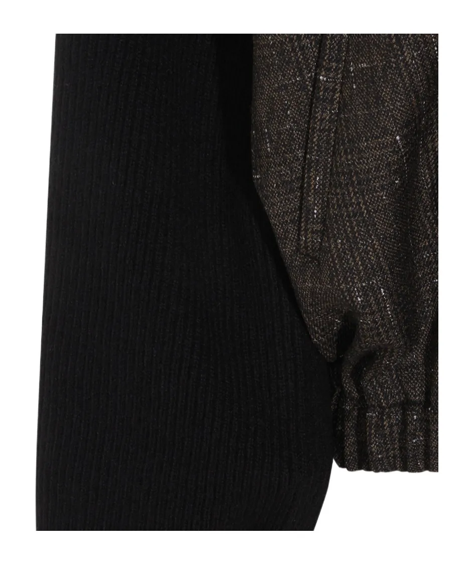 Plaid Zip Jacket
