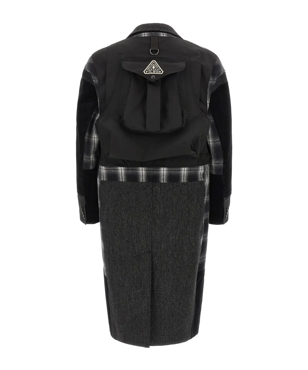 Pocket Detailed Single-Breasted Coat