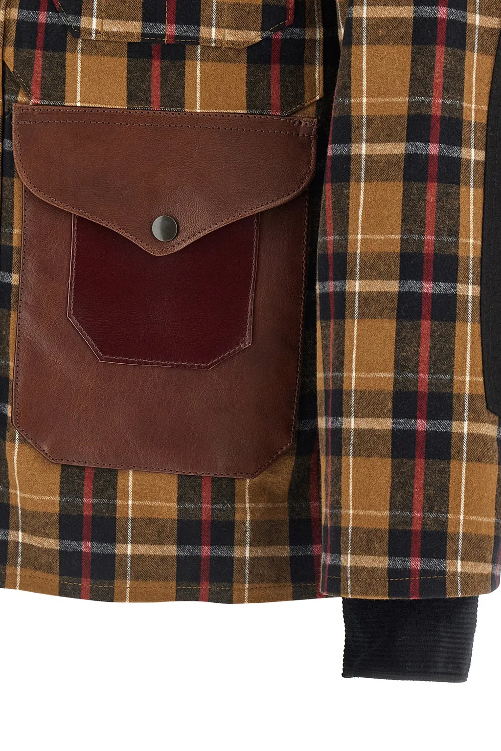 Checked Patchwork Jacket
