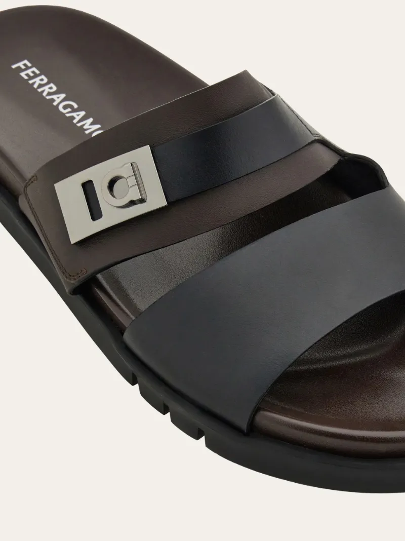 Chunky Sandal With Hug Buckle