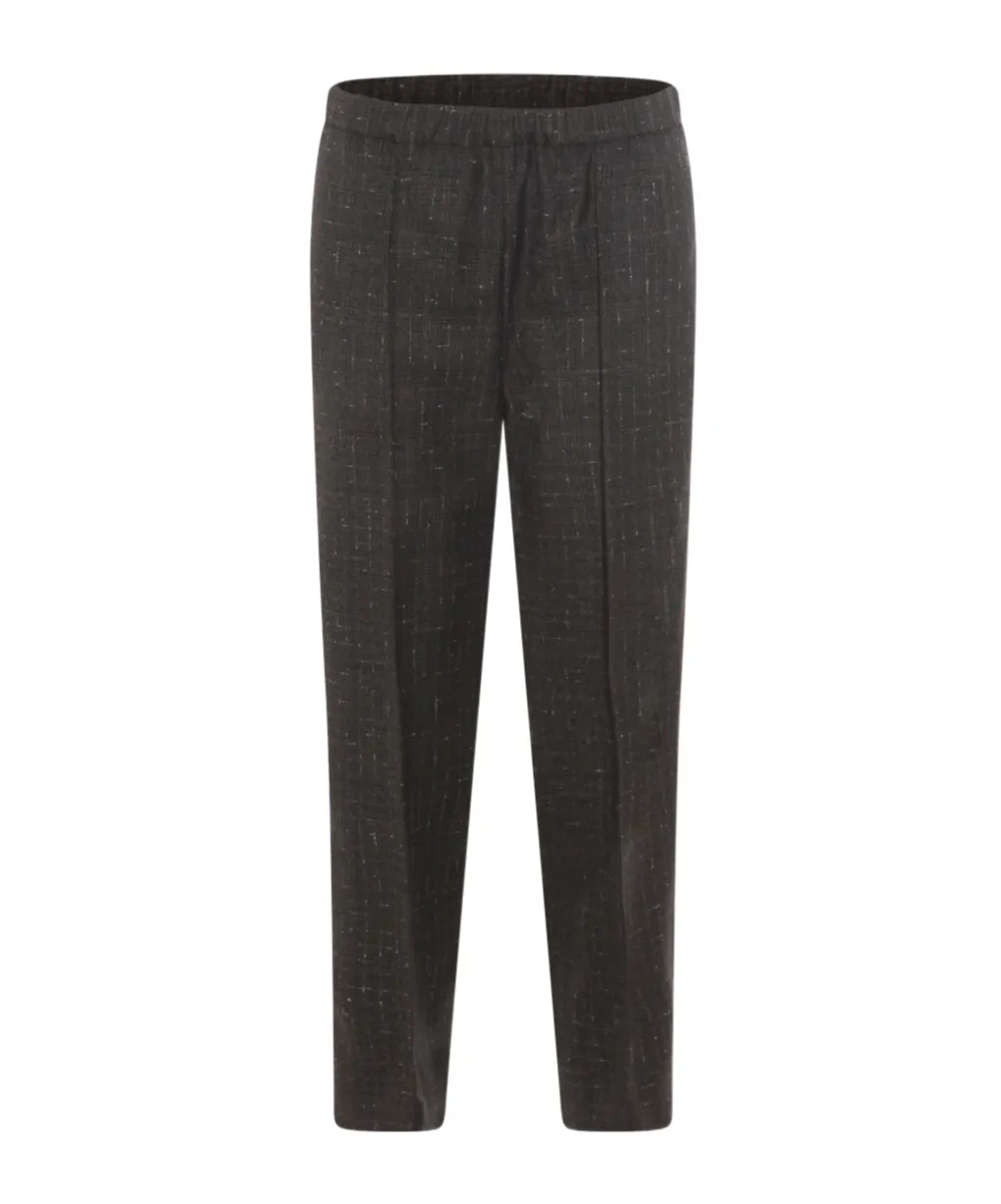 Elasticated Check Trousers