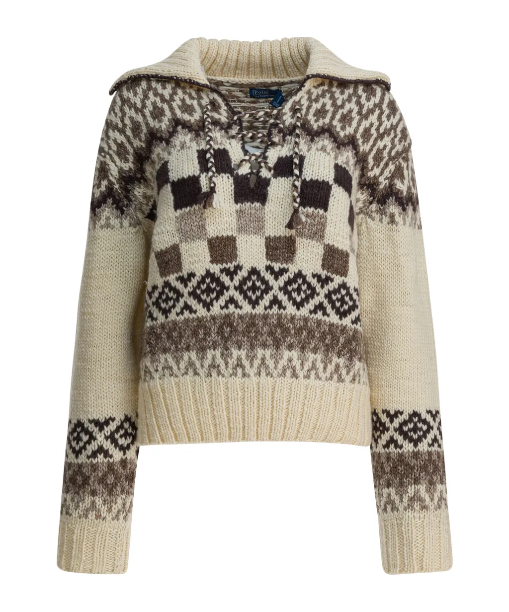 Lace-Up Jumper