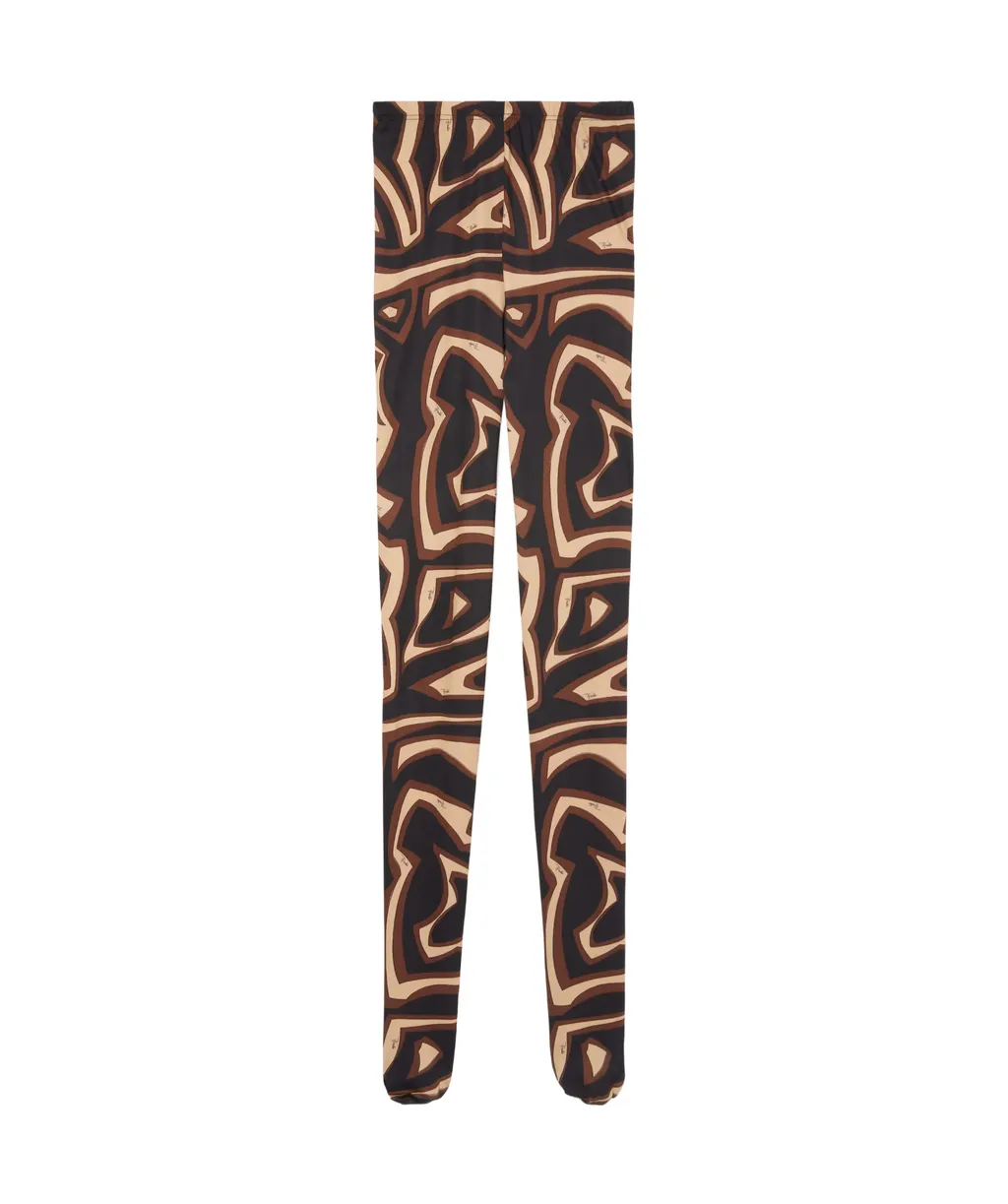 Labirinto Print Tights